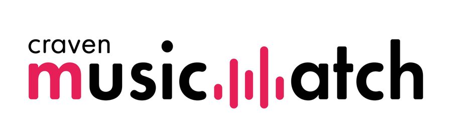 Craven Music Match Logo on White